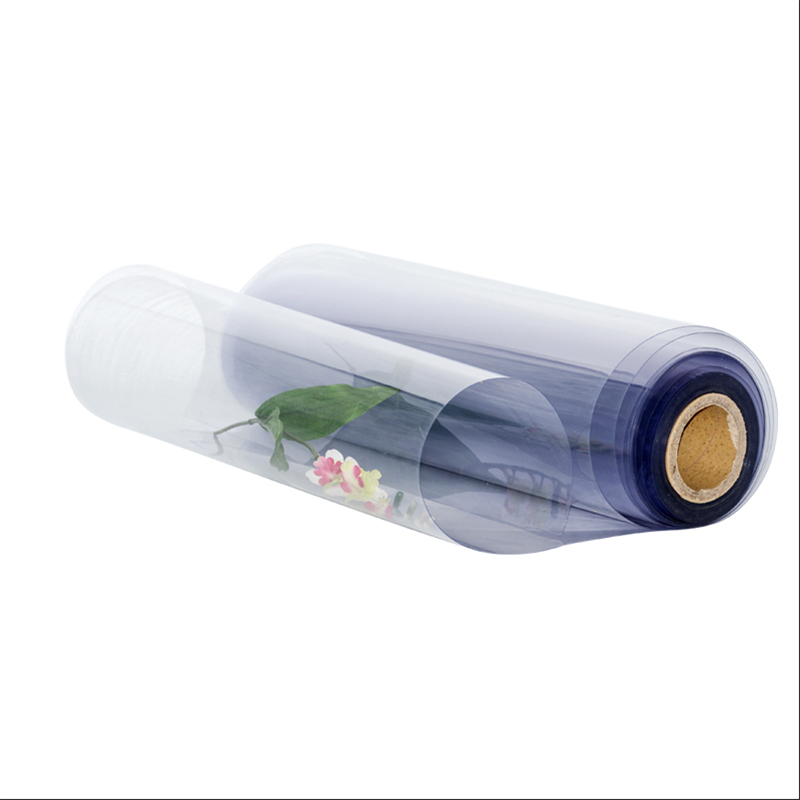 1 mm clairement non toxique bleu plastique pvc rigide de rouler