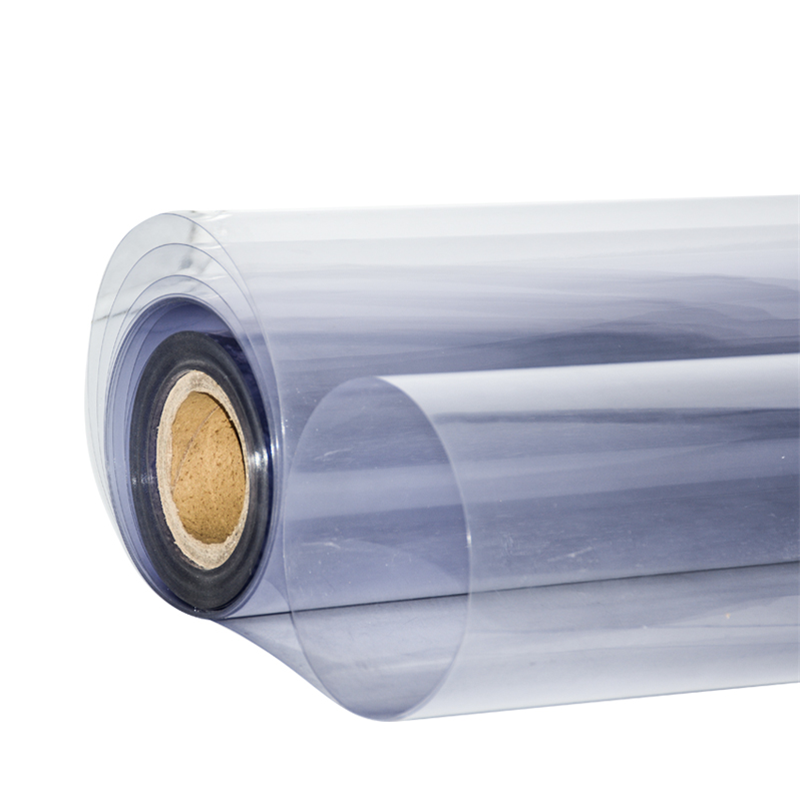 1 mm clairement non toxique bleu plastique pvc rigide de rouler