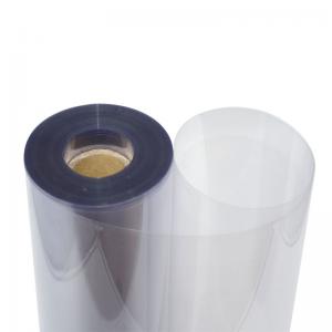 Film plastique transparent rigide en PVC de 100 microns en rouleau pour l'impression