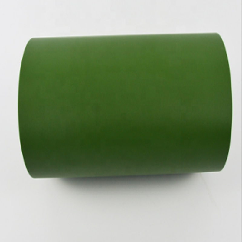 Petit pain rigide de PVC de couleur populaire de 150 microns pour l'herbe artificielle