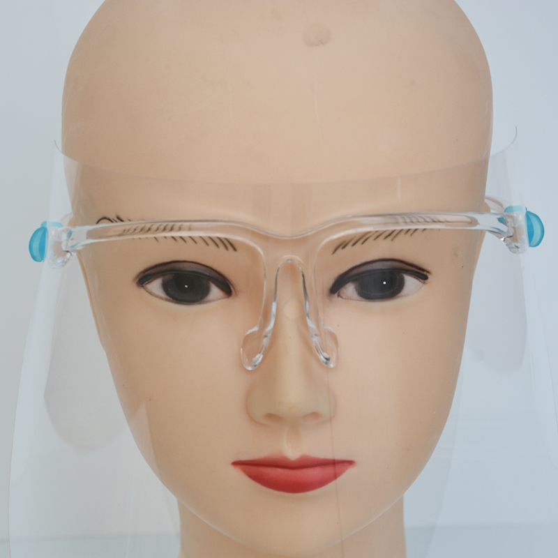 Lunettes anti-éclaboussures de visage transparentes anti-brouillard remplaçables