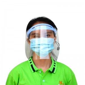 En 166 masques anti - brouillard, protection contre les écrans de pulvérisation d\'huile, masques réglables sur tout le visage, avec 10 écrans remplaçables.