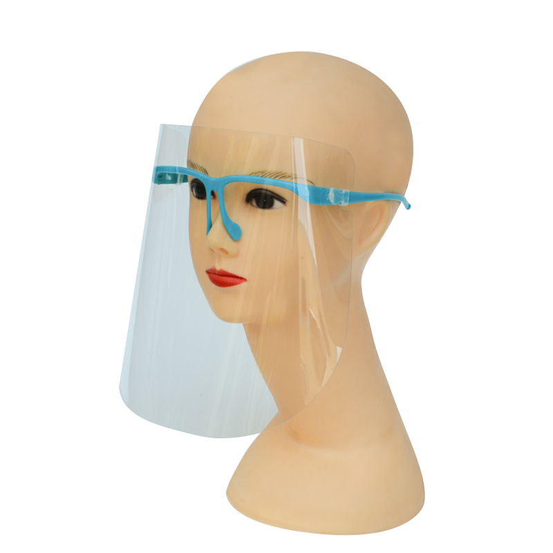 Prix ​​d\'usine Clear Protective Anti Fog Face Shield Lunettes en plein air