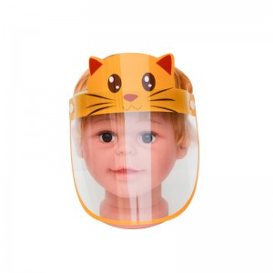OEM Wholesale Fashion Safety réutilisable transparent Plastic Children\'s Mask