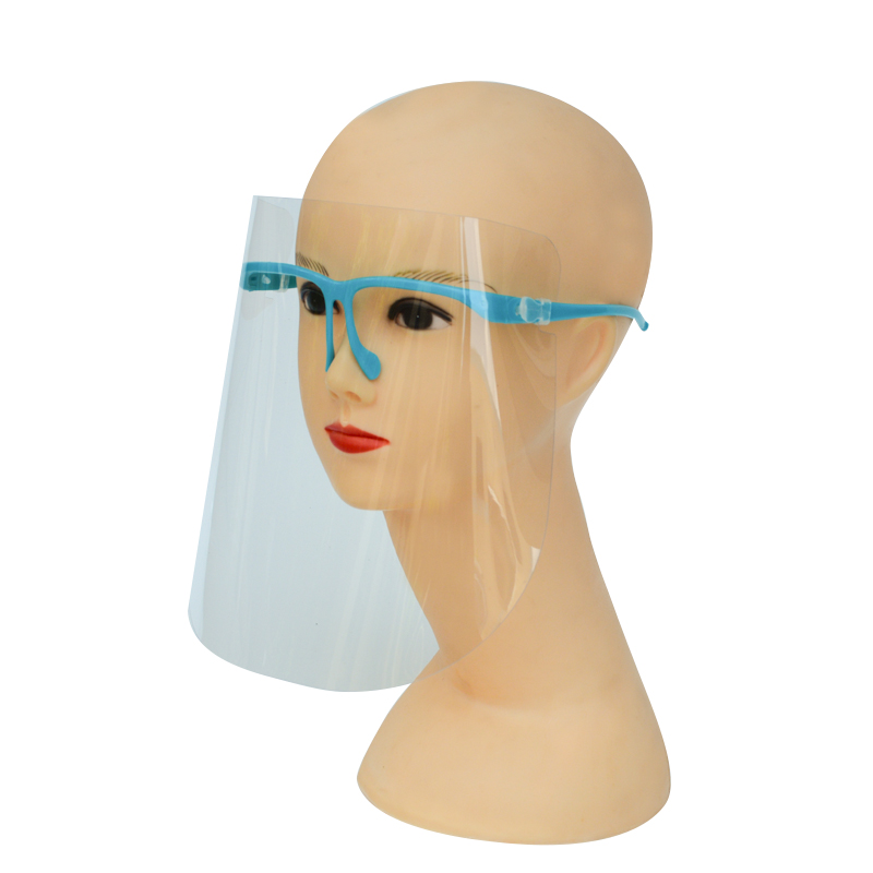 Verres en plastique de protection faciale d\'isolation faite sur commande de distributeur d\'anti-brouillard d\'OEM