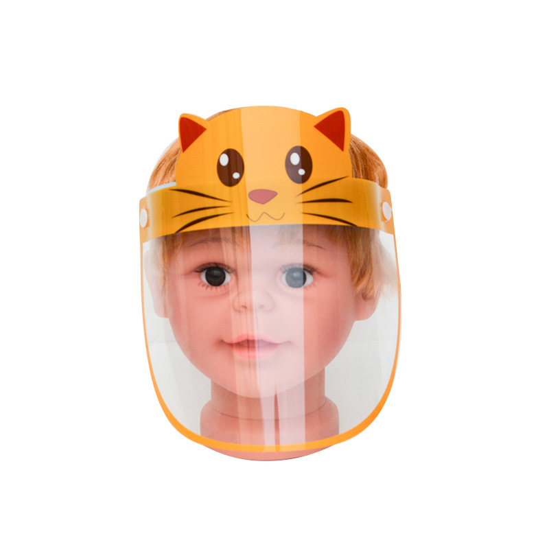 Bouclier facial en plastique pour enfants d\'isolement personnalisé OEM distributeur anti-buée