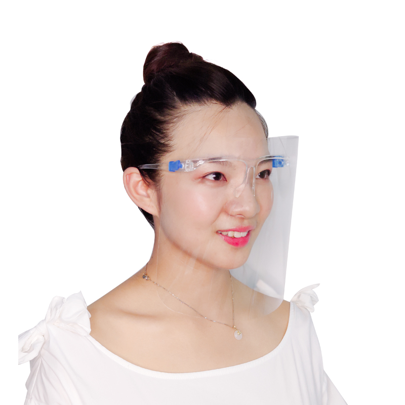 La Chine en gros de l\'équipement de sécurité des lunettes de protection faciale en plastique personnalisé