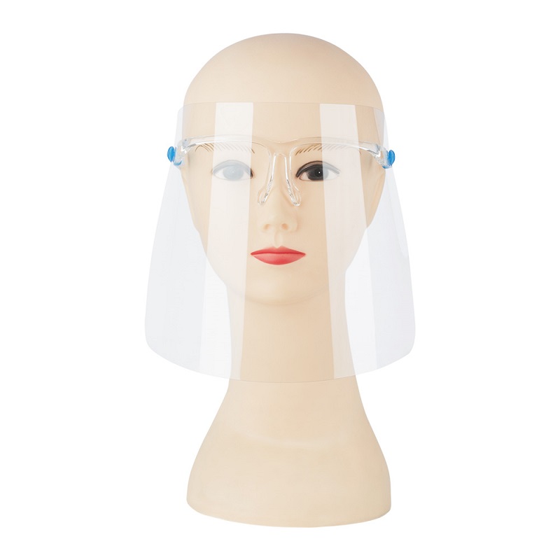 La Chine en gros de l\'équipement de sécurité des lunettes de protection faciale en plastique personnalisé